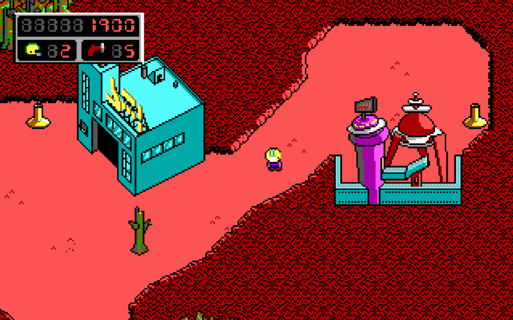 Keen wanders past two levels in a new Fribbulus Xax