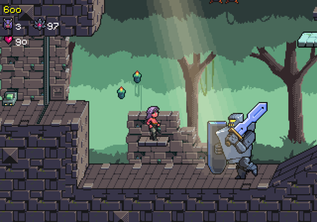 Jungle level in Olivia of the Occult
